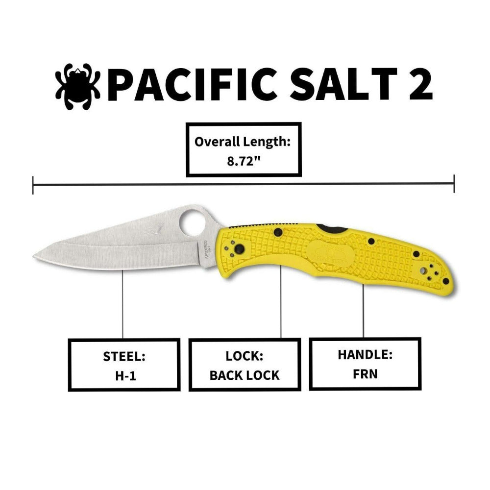 Spyderco Folding Knife Pacific Salt 2