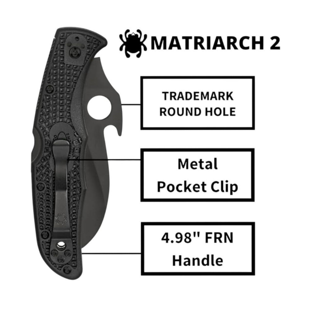 MATRIARCH 2 W/ EMERSON OPEN BLACK BLADE