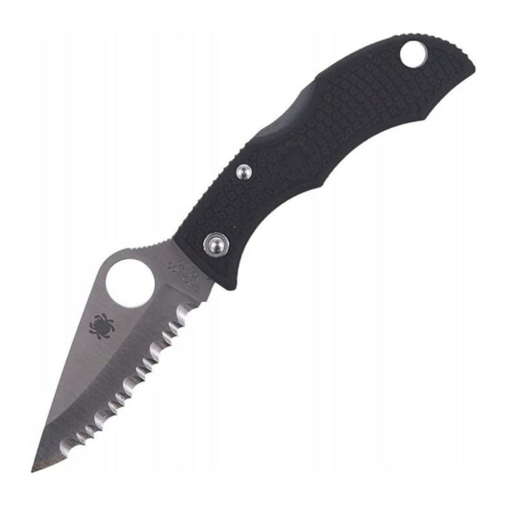 Spyderco Ladybug 3 SpyderEdge Black Knife with VG 10 Steel Blade