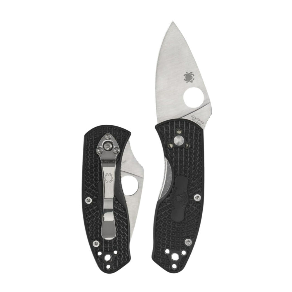 Spyderco Ambitious Lightweight Pocket Knife with 8Cr13MoV Stainless Steel Blade