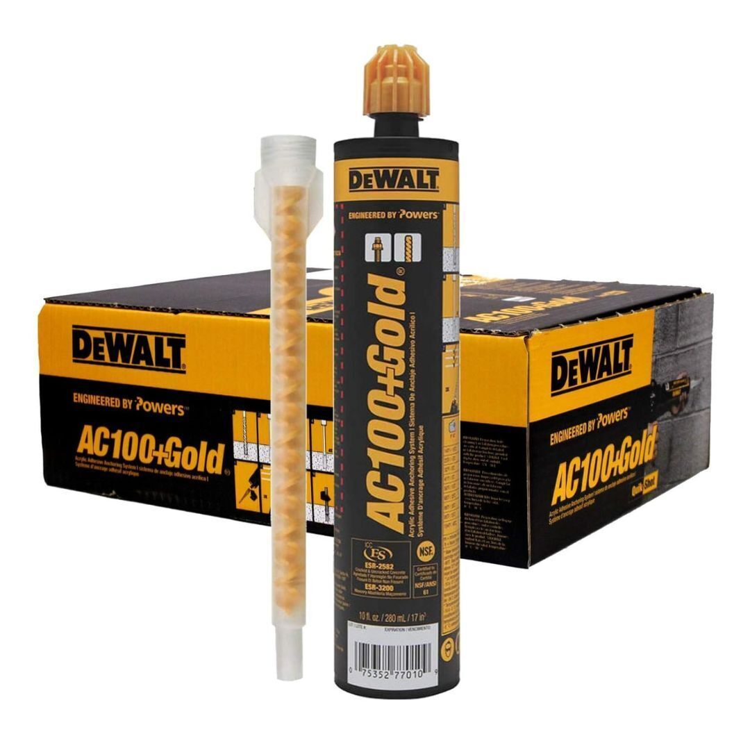 AC100+ 10 Ounce Quik Shot Acrylic Epoxy Adhesive Case 12