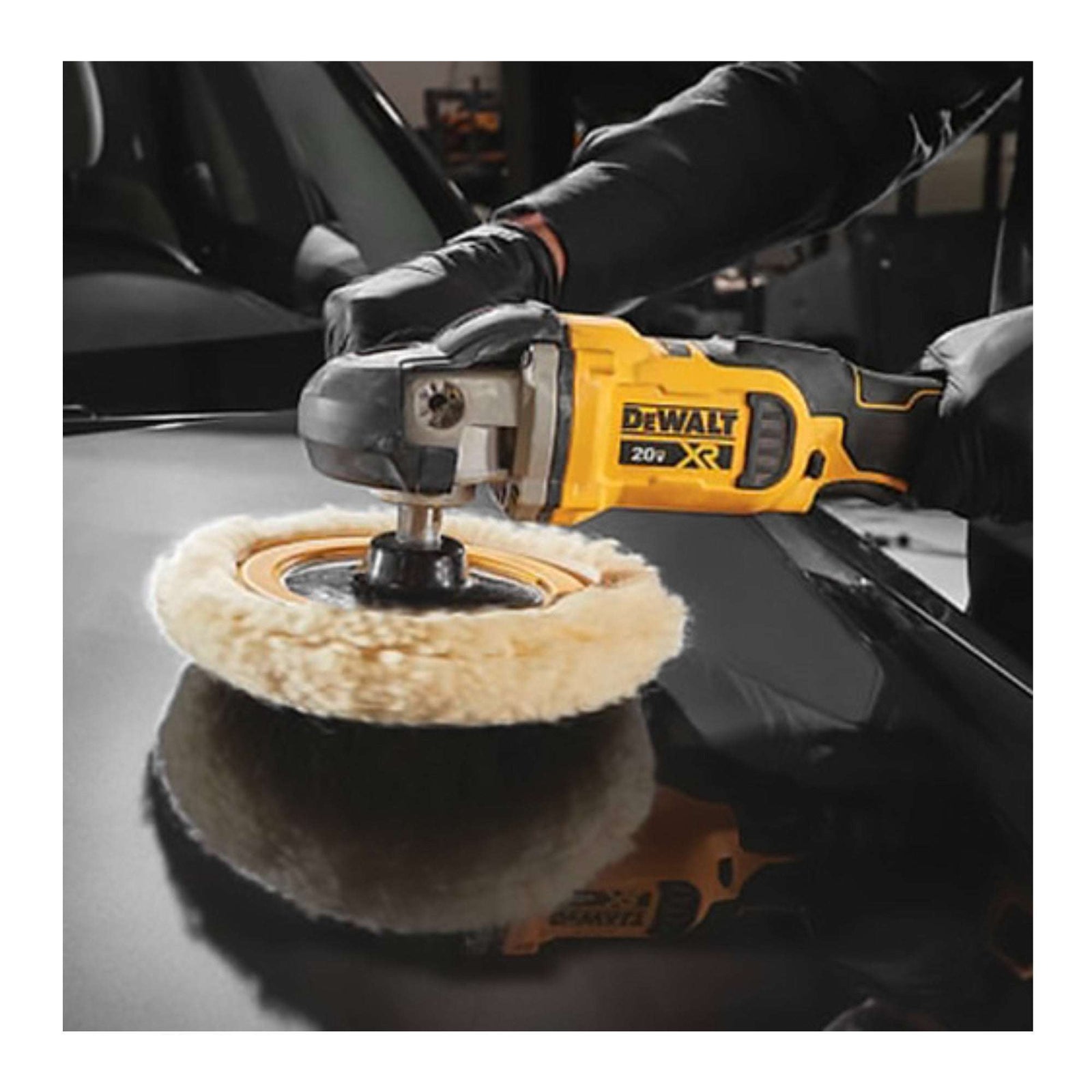 DeWalt DCM849B 20V MAX XR 7-Inch Cordless Variable Speed Rotary Polisher Tool