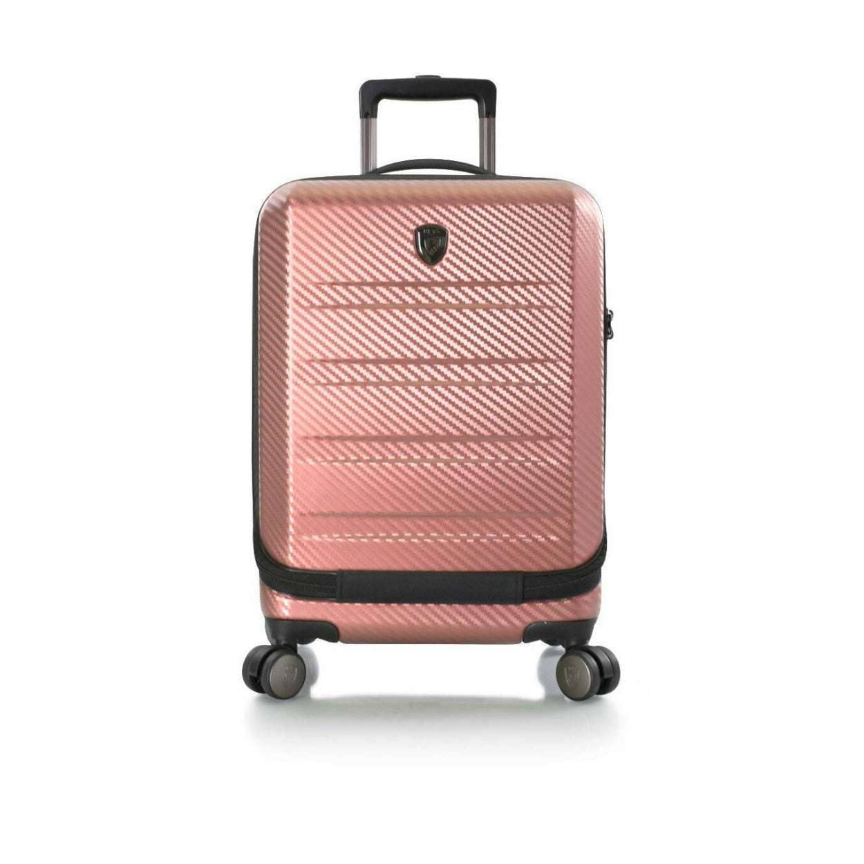 Heys EZ Access 2.0 Expandable Lightweight 21-Inch Carry-On Luggage Rose Gold