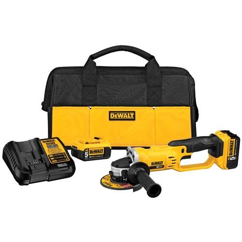 DCG412P2 20V MAX Lithium Ion Grinder Tool Kit