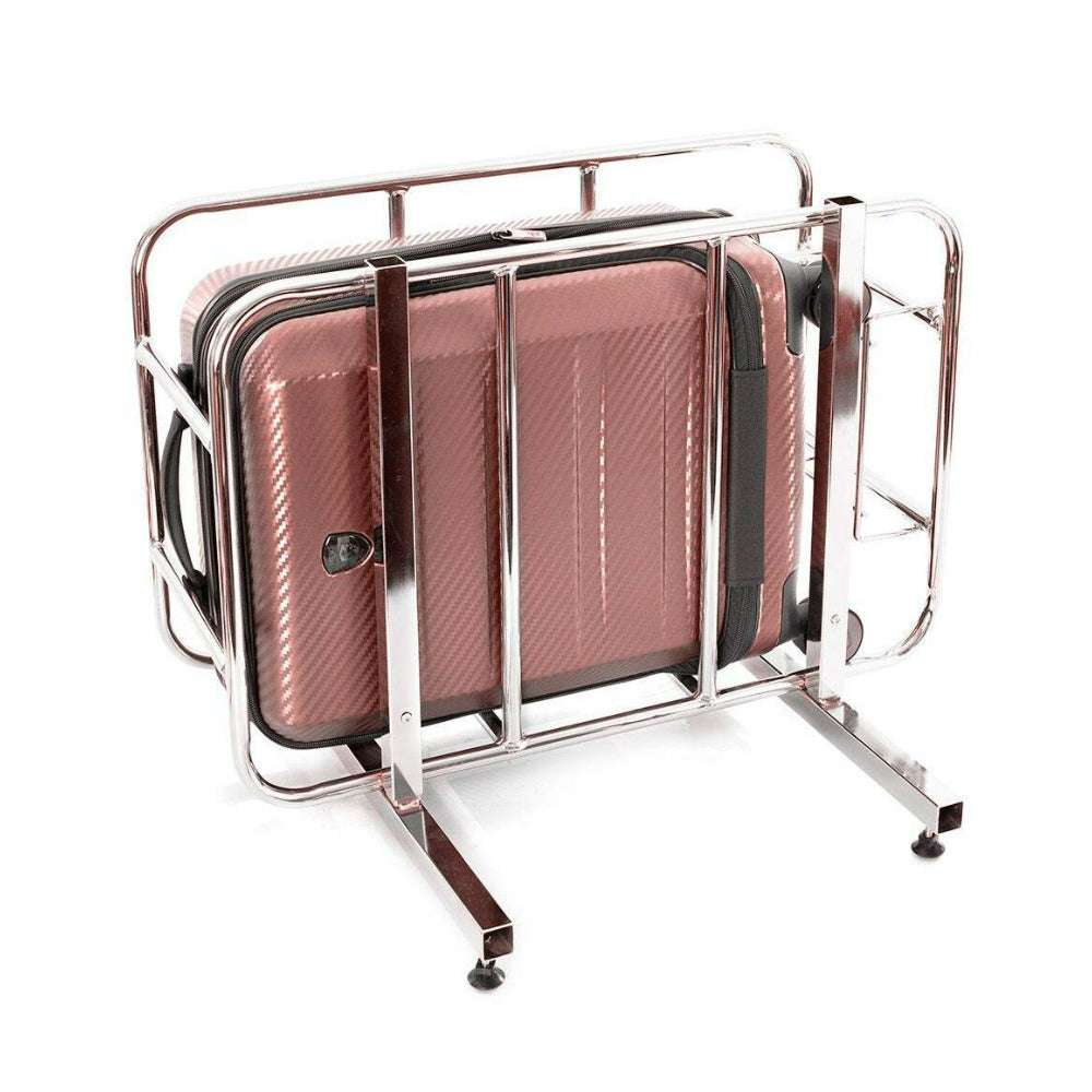 Heys EZ Access 2.0 Expandable Lightweight 21-Inch Carry-On Luggage Rose Gold