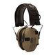 Walker's Razor Slim Electronic Shooting Hearing Protection Muff, Distressed Flag