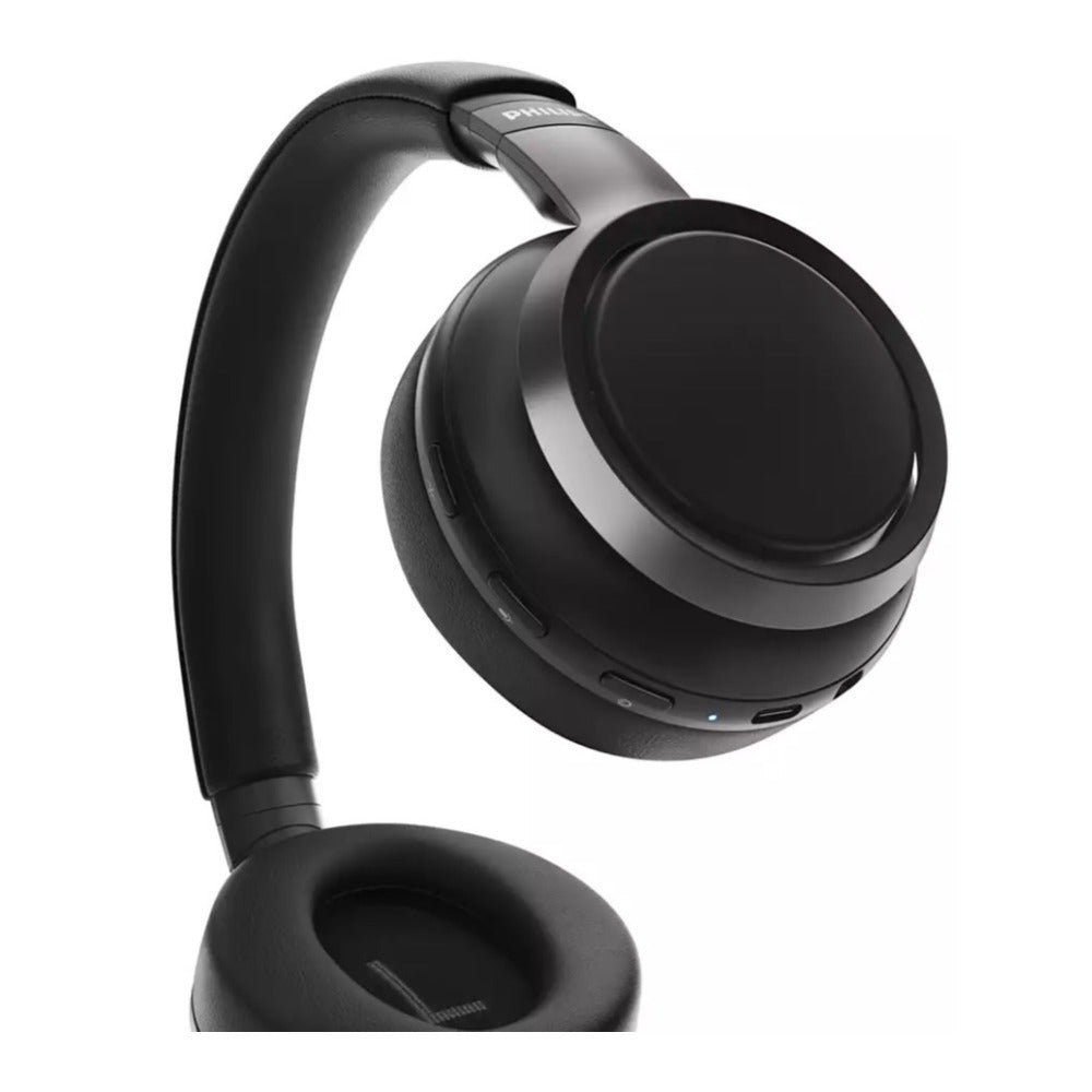 Philips H9505BK Over-Ear Wireless Headphones with Hybrid Active Noise Canceling