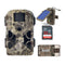 Stealth Cam 2022 Trail Camera with Solar Power Panel and 32GB SD Card Bundle
