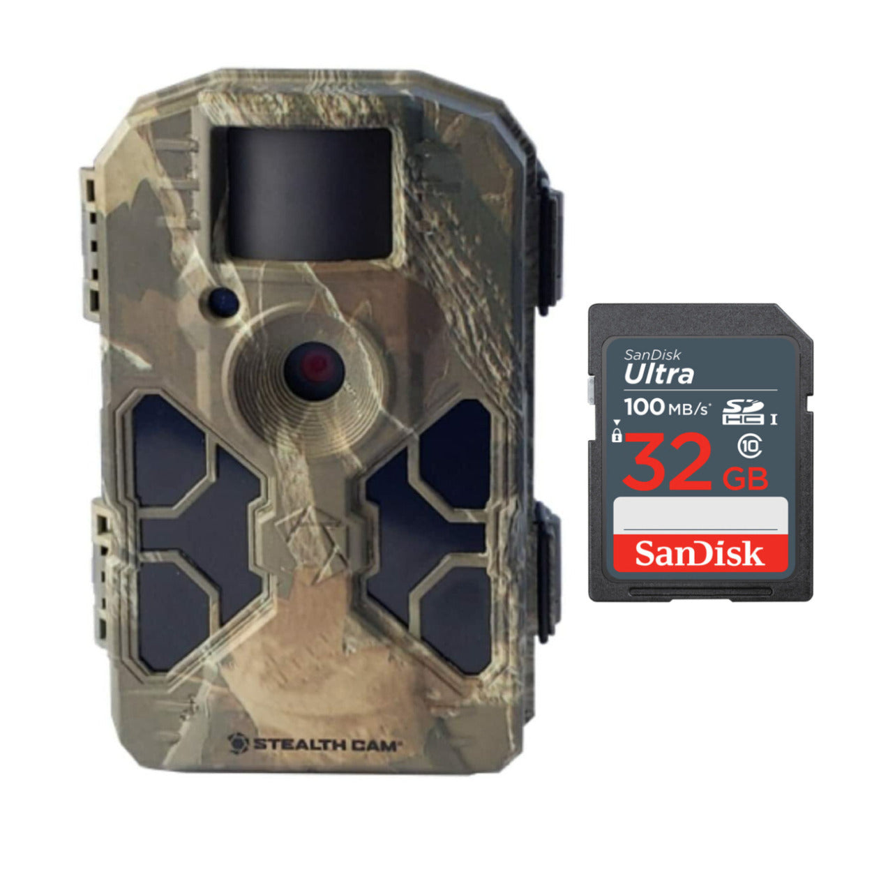 StealthCam G42 No Glo Trail Game Camera Memory Card Bundle