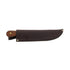 Condor Hudson Bay 8.4-Inch Knife with Walnut Handle and Handcrafted Leather