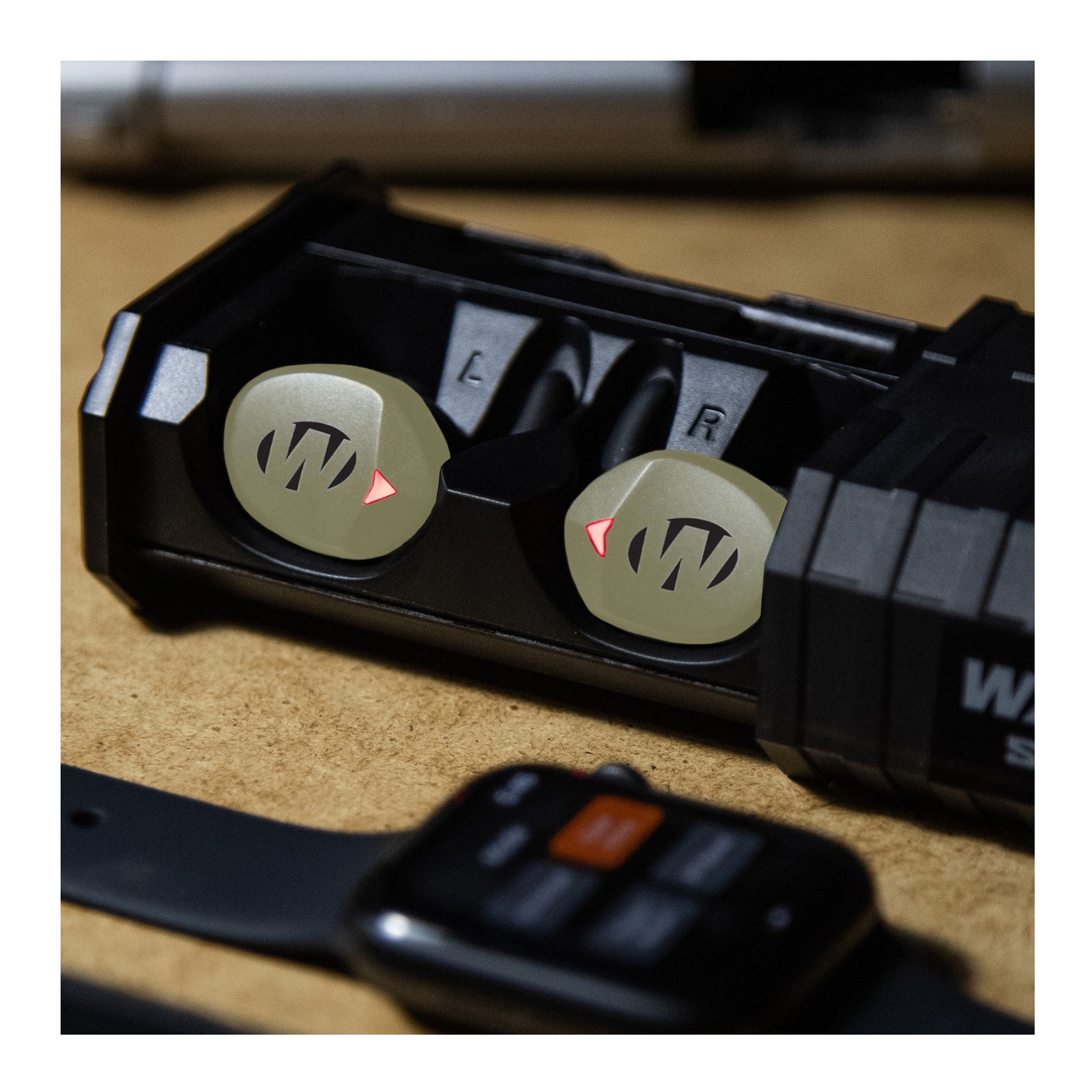 Walkers Silencer BT 2.0 Rechargeable Electronic Earbuds (OD Green)