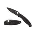 Spyderco Resilience Lightweight Large Blade 9.4-Inch Foldable Knife (Black)