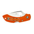 Spyderco Dragonfly 2 5.36-Inch Lightweight and Foldable PlainEdge Knife (Orange)