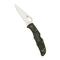 Spyderco Endura 4 Zome 3.80-Inch VG-10 Foldable Steel Blade Knife (Green)