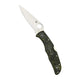Spyderco Endura 4 Zome 3.80-Inch VG-10 Foldable Steel Blade Knife (Green)