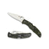 Spyderco Endura 4 Zome 3.80-Inch VG-10 Foldable Steel Blade Knife (Green)