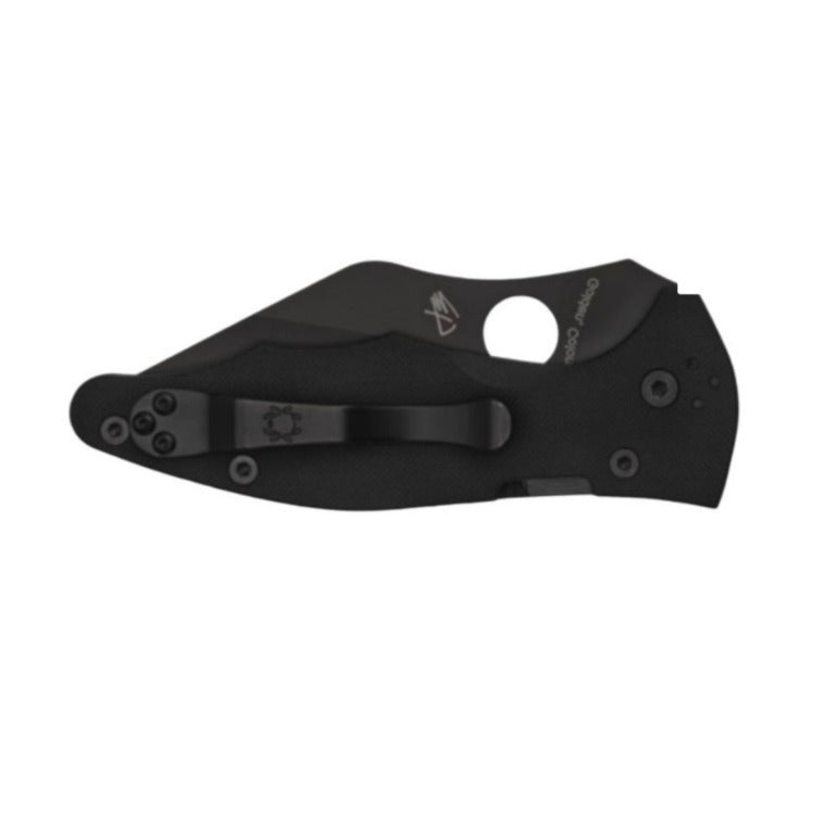 Spyderco Yojimbo 2 S30V Stainless Steel Blade 7.69-Inch Folding Knife (Black)