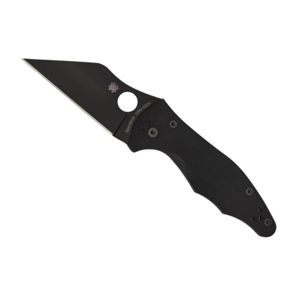 Spyderco Yojimbo 2 S30V Stainless Steel Blade 7.69-Inch Folding Knife (Black)
