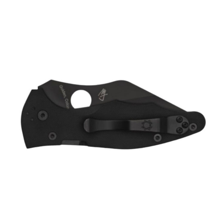 Spyderco Yojimbo 2 S30V Stainless Steel Blade 7.69-Inch Folding Knife (Black)