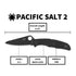 Spyderco Pacific Salt 2, 8.72-Inch Lightweight Folding Knife with Handle (Black)