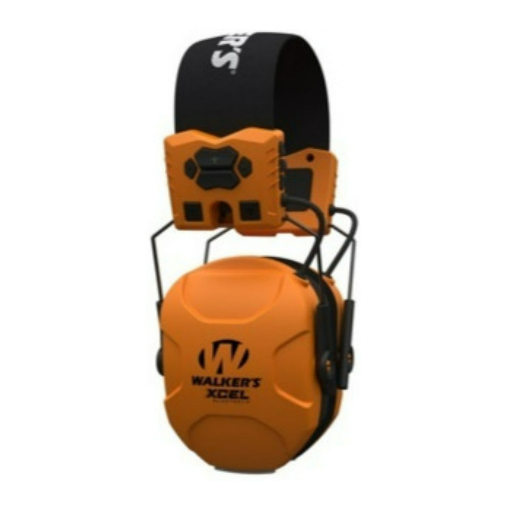Walkers Game Ear Xcel Digital Electronic Muff with 4 Listening Modes (Orange)