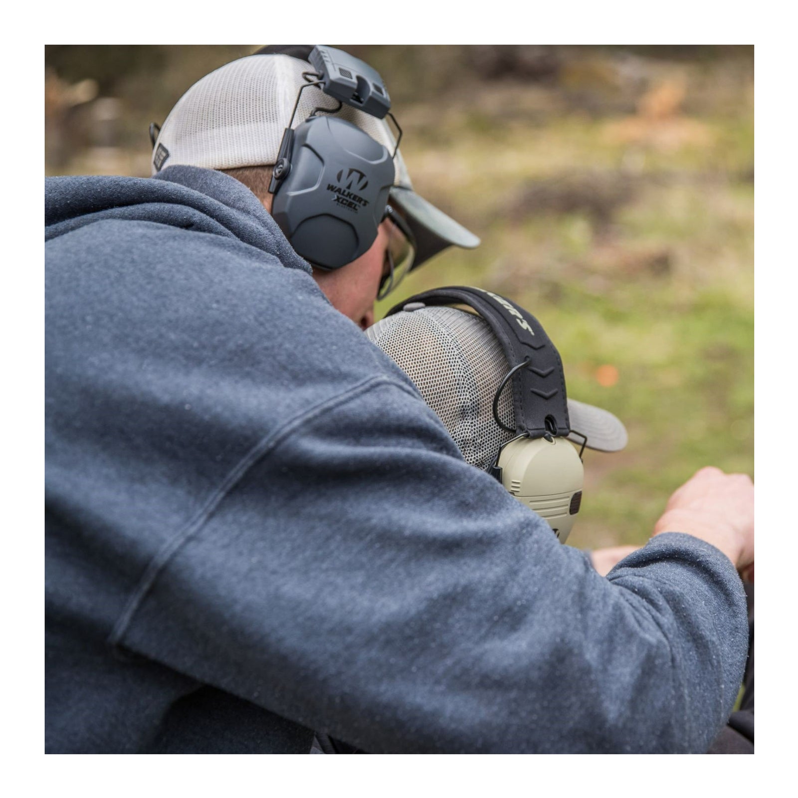 Walkers XCEL 500BT Digital Bluetooth Electronic Muff with Speech Clarity Green