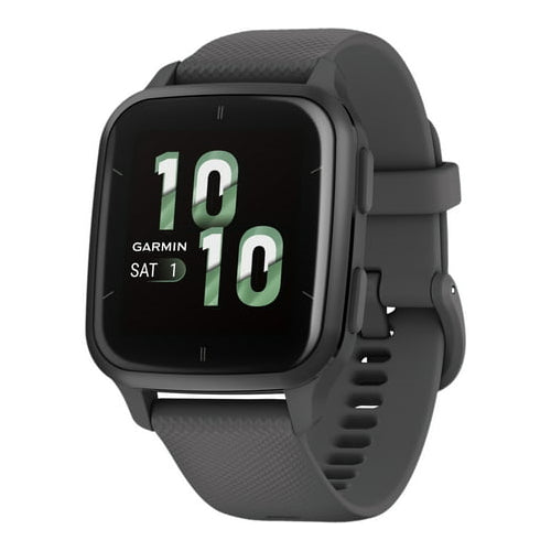 Garmin Venu Sq 2 Smartwatch (Slate Aluminum Bezel with Shadow Gray Case)