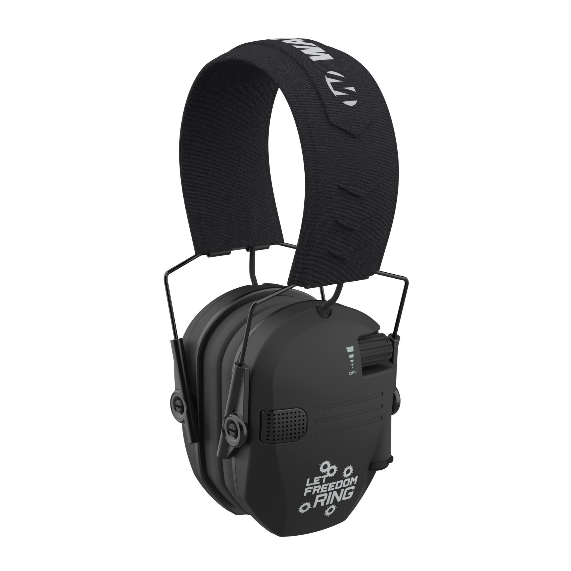 Walkers Razor Slim Electric Earmuffs with Built-In Speakers (Let Freedom Ring)