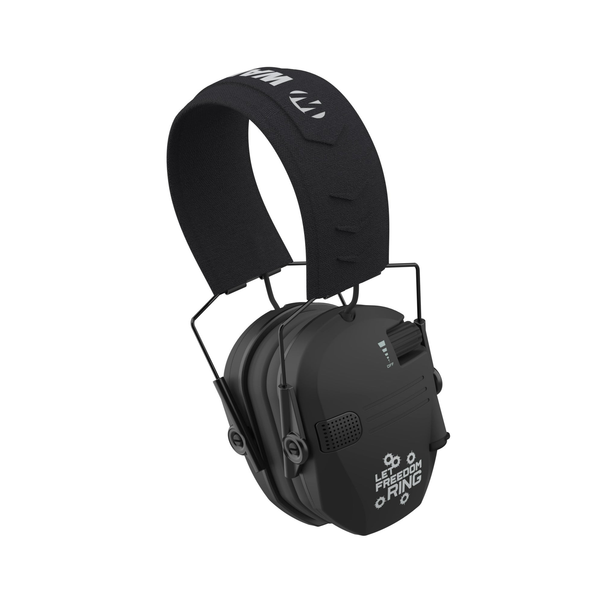 Walkers Razor Slim Electric Earmuffs with Built-In Speakers (Let Freedom Ring)