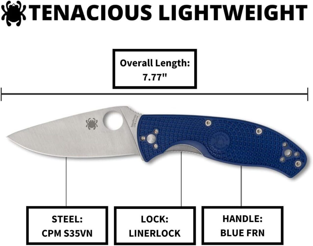 Spyderco Folding Knife Tenacious