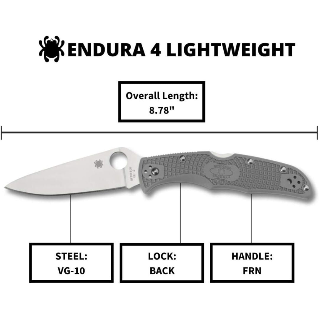 Spyderco Folding Knife Endura 4