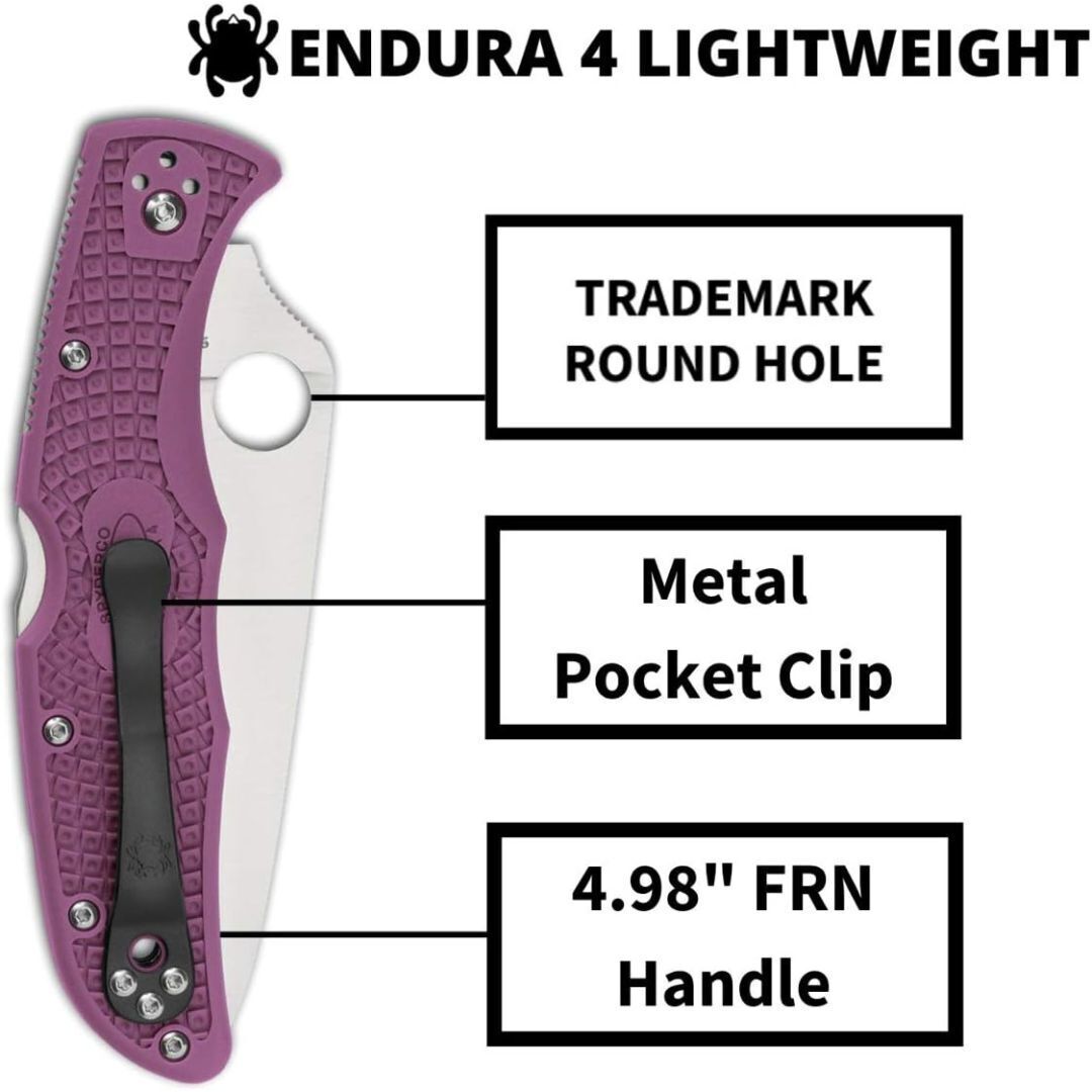 Spyderco Folding Knife Endura 4