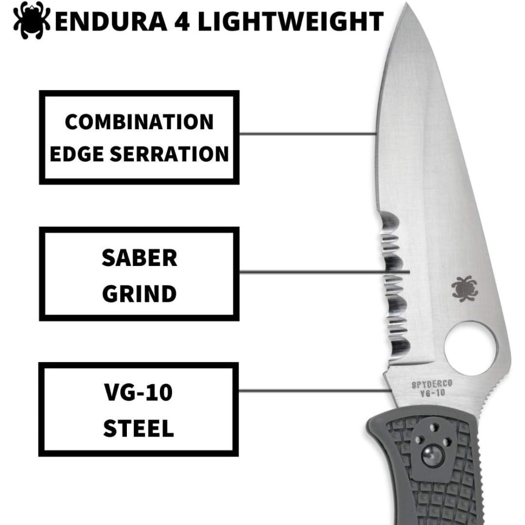 Spyderco Folding Knife Endura 4