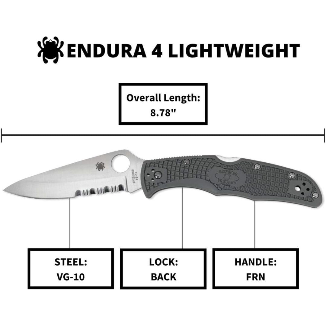 Spyderco Folding Knife Endura 4