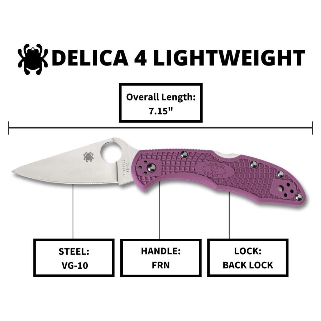 Spyderco Folding Knife Delica 4