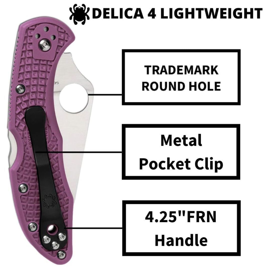 Spyderco Folding Knife Delica 4
