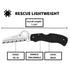 Spyderco Folding Knife Rescue 79mm