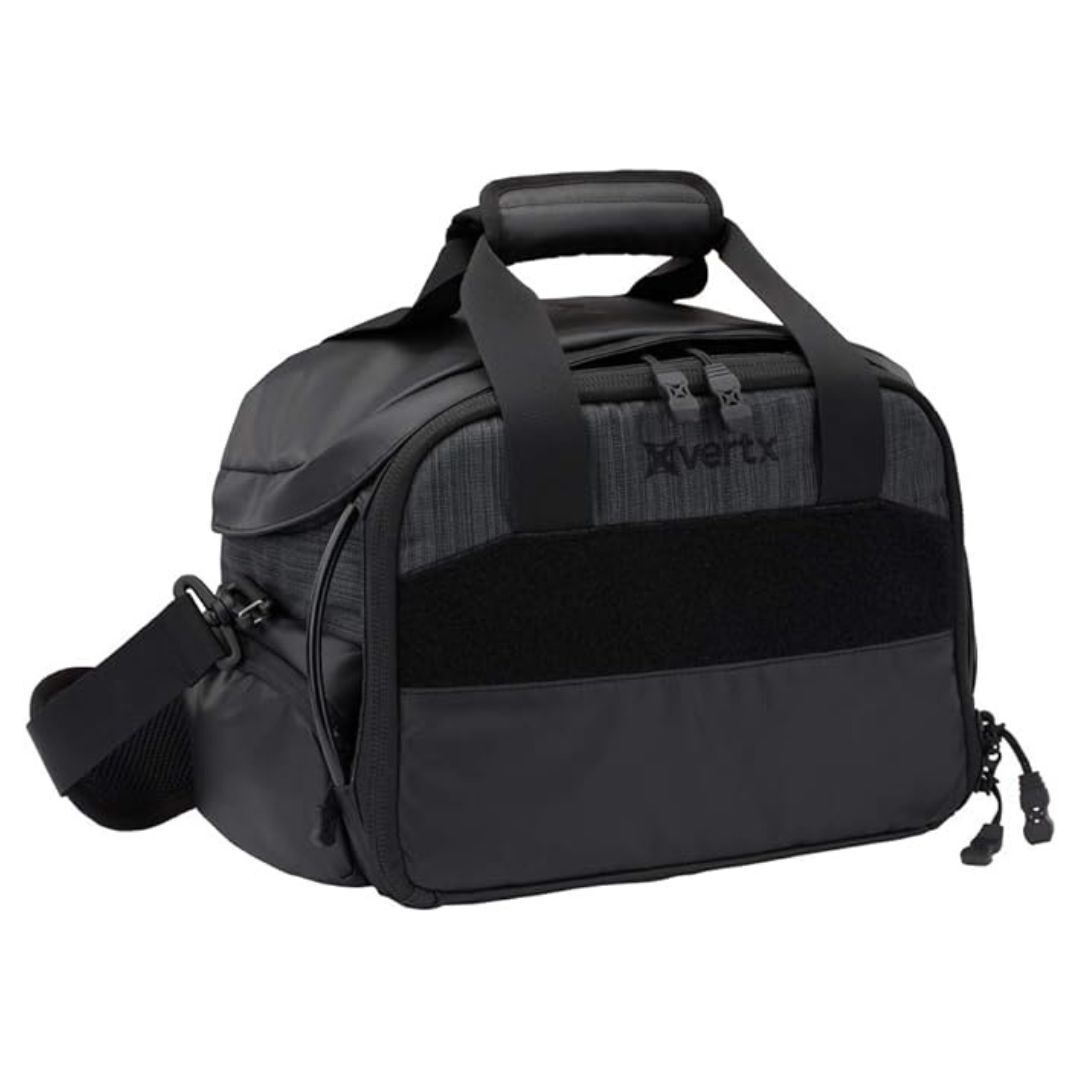 Vertx Course of Fire Light Range Bag with Firearm Mag Storage (Heather Black)