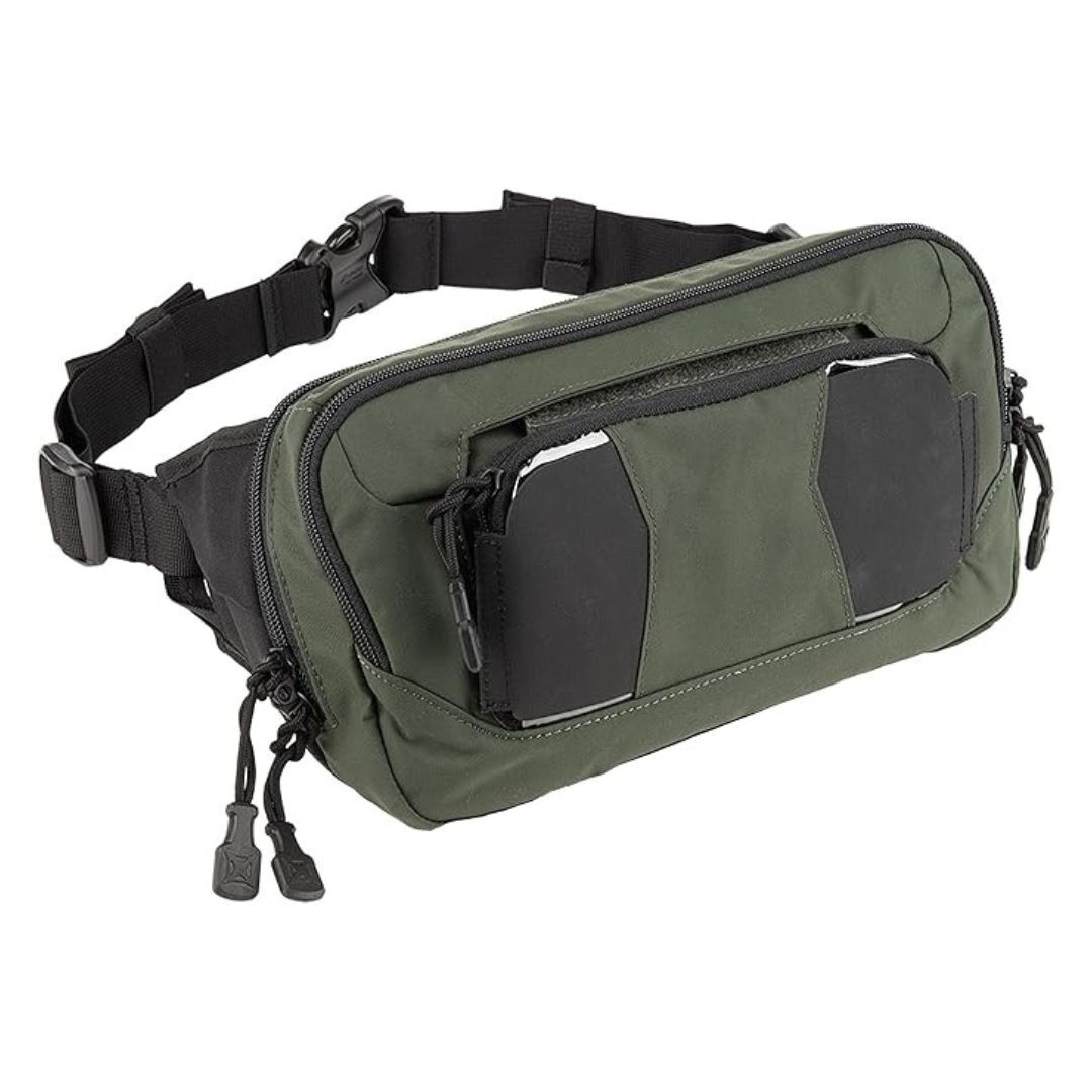 S.O.C.P. Tactical Fanny Pack CCW Crossbody Waist Bag Concealed Carry EDC Travel Work