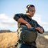 Vertx Transit Tactical Bag Sling Backpack 17L Backpack for Conceal Carry (CCW), Travel, Work, Tactical Gear, Rudder Green