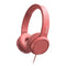 Philips H4105 On-Ear Wired Headphones - Red