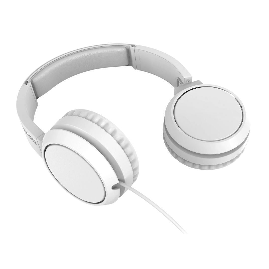 Philips 3000 Series TAH4105WT00 White On Ear Headphones with 32mm Drivers