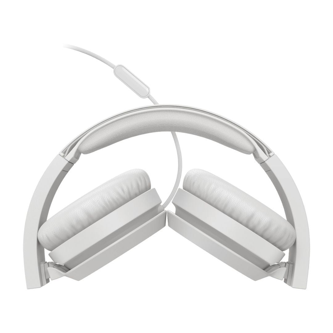Philips 3000 Series TAH4105WT00 White On Ear Headphones with 32mm Drivers