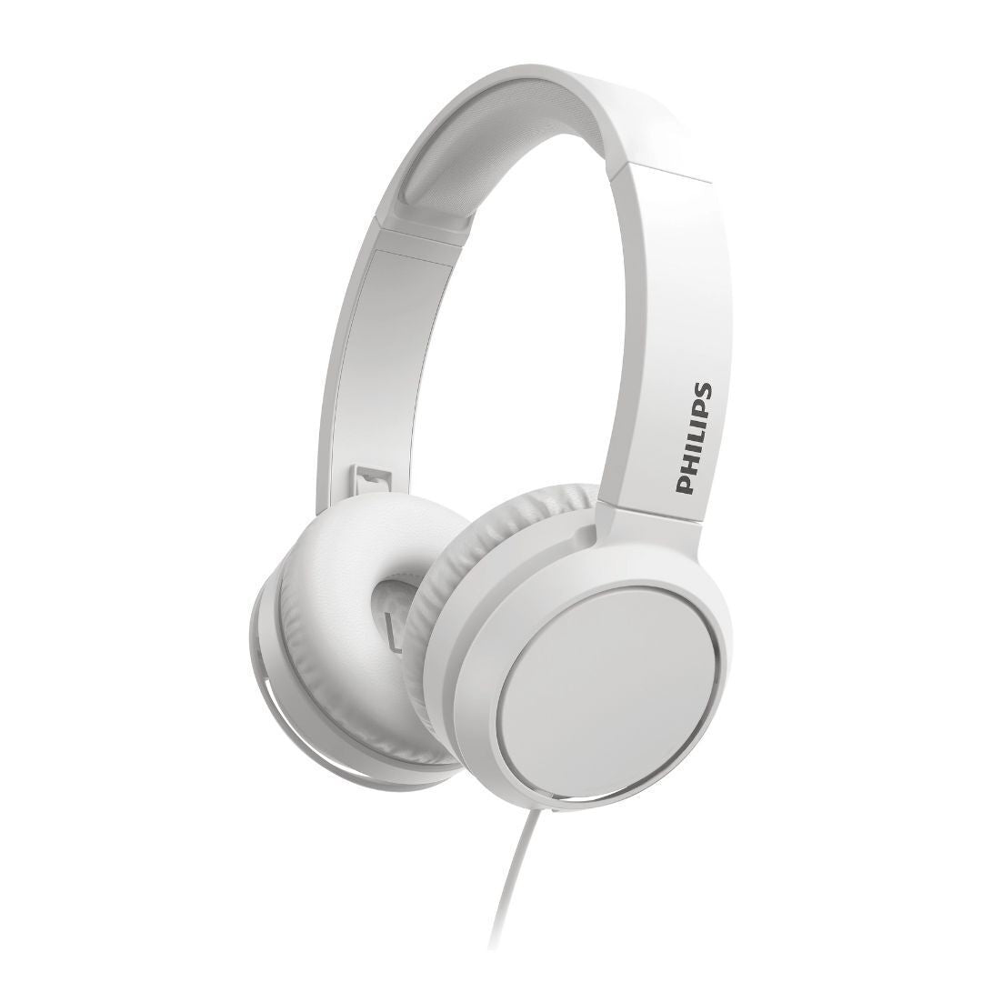 Philips 3000 Series TAH4105WT00 White On Ear Headphones with 32mm Drivers