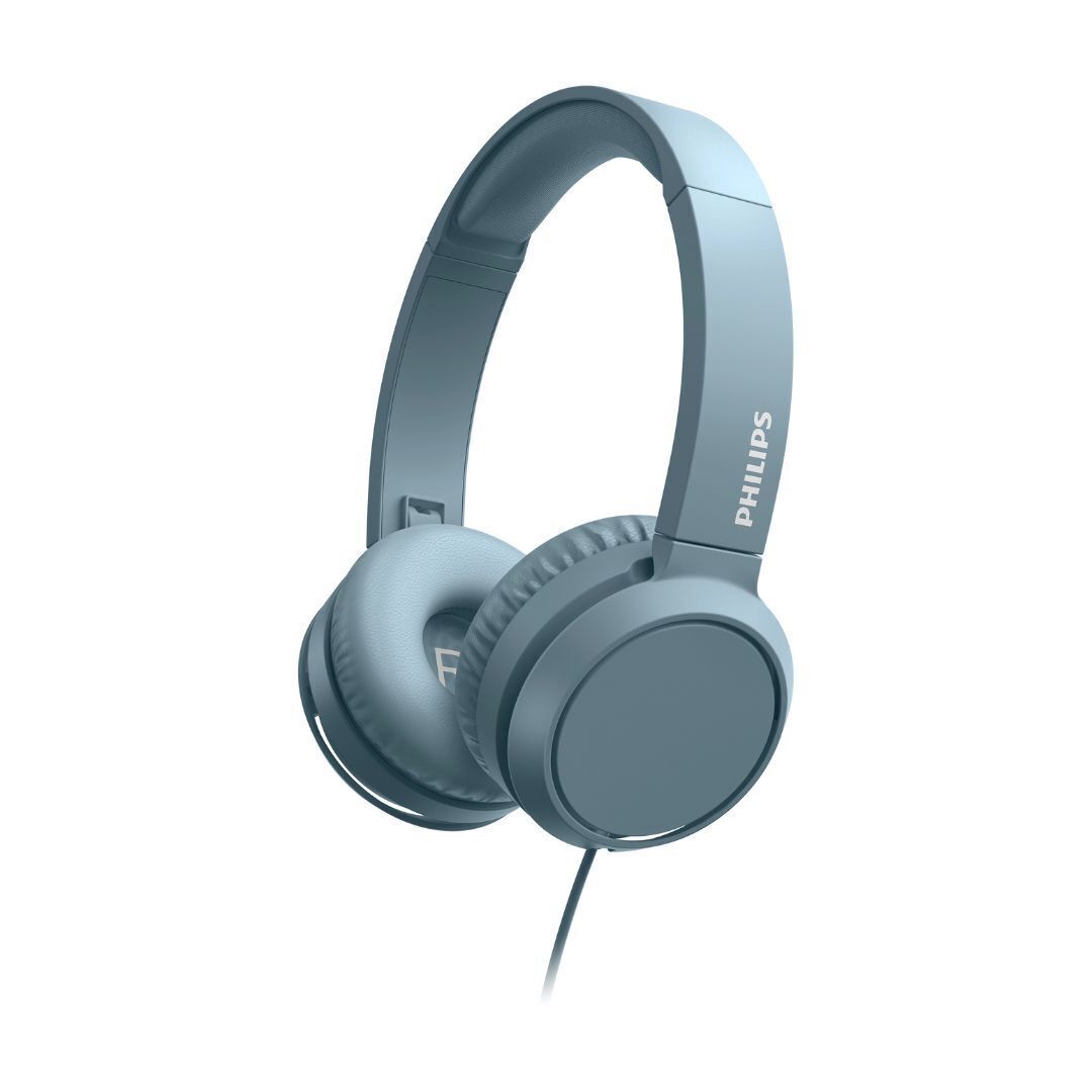 Philips 3000 Series TAH4105BL00 Blue On Ear Headphones with 32mm Drivers