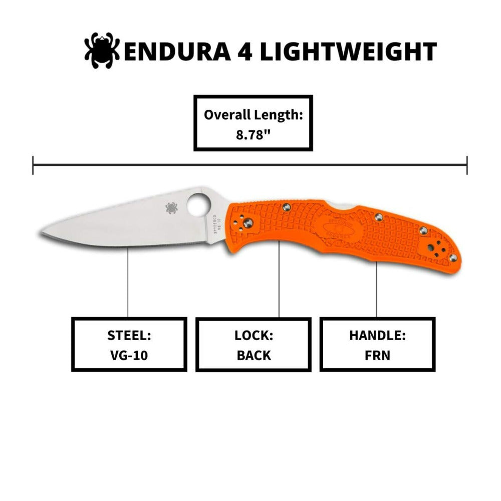 Spyderco Folding Knife Endura 4