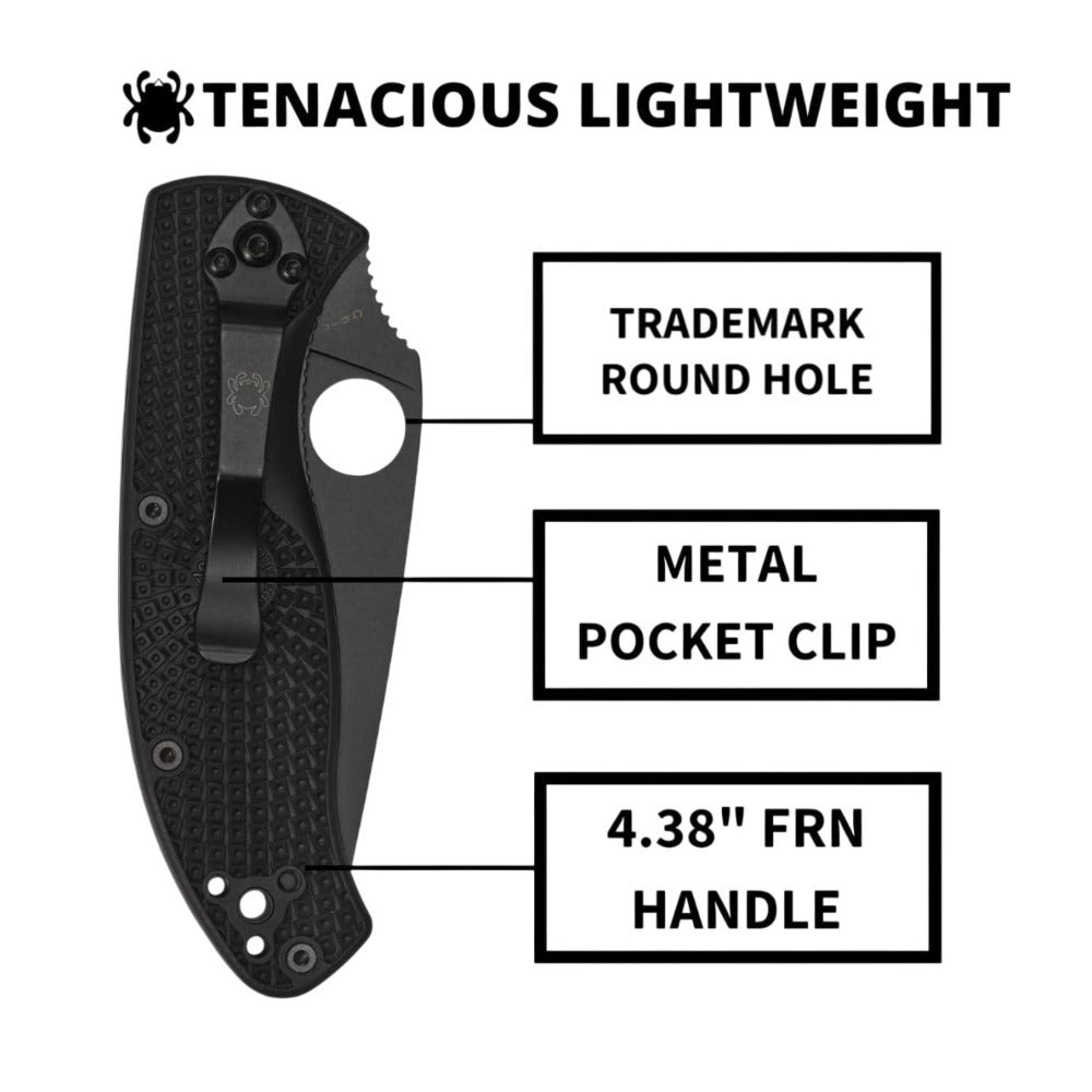 Spyderco Folding Knife Tenacious
