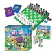 Story Time Chess Level 1 Kids Sets with Double Sided Board for Beginners