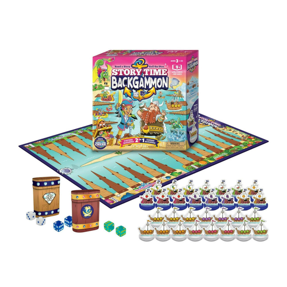 Backgammon Award Winning Beginner Backgammon Board Game Set