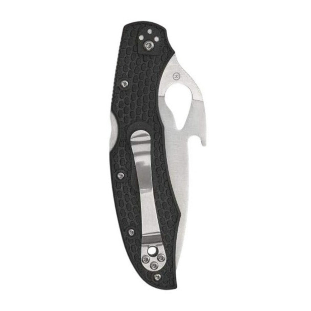 Spyderco Cara Cara 2 CombinationEdge Black Knife with Emerson Opener